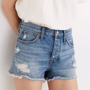 Madewell Homecrest Relaxed Denim Shorts Size 29
